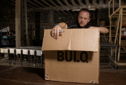 Extreme Unboxing star Chuck Popovich opens a BULQ box