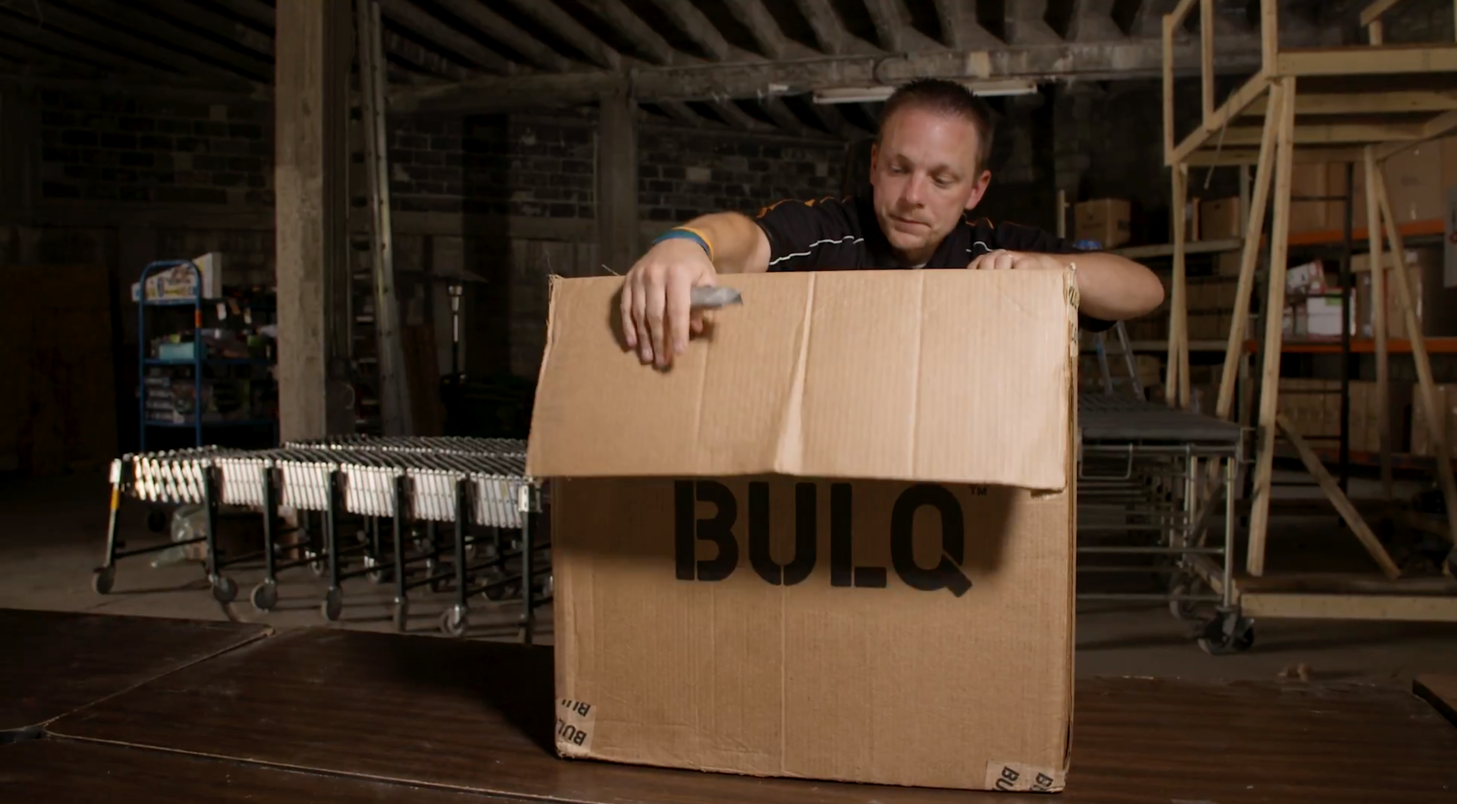 Extreme Unboxing star Chuck Popovich opens a BULQ box